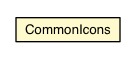 Package class diagram package CommonIcons