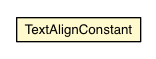 Package class diagram package TextBoxBase.TextAlignConstant