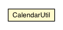 Package class diagram package CalendarUtil