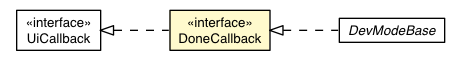 Package class diagram package DoneCallback