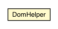 Package class diagram package DomHelper