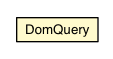 Package class diagram package DomQuery