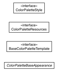 Package class diagram package com.sencha.gxt.theme.base.client.colorpalette
