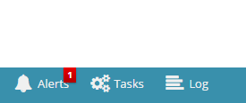 Alerts Tasks and Logs