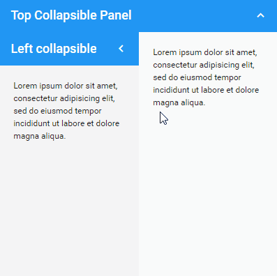 Panel Collapsing