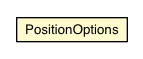 Package class diagram package Geolocation.PositionOptions