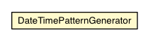 Package class diagram package DateTimePatternGenerator