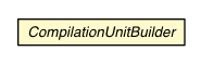 Package class diagram package CompilationUnitBuilder