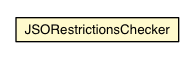 Package class diagram package JSORestrictionsChecker