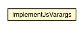 Package class diagram package ImplementJsVarargs
