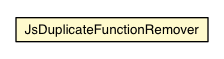 Package class diagram package JsDuplicateFunctionRemover
