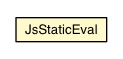 Package class diagram package JsStaticEval