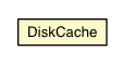 Package class diagram package DiskCache