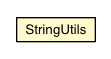 Package class diagram package StringUtils