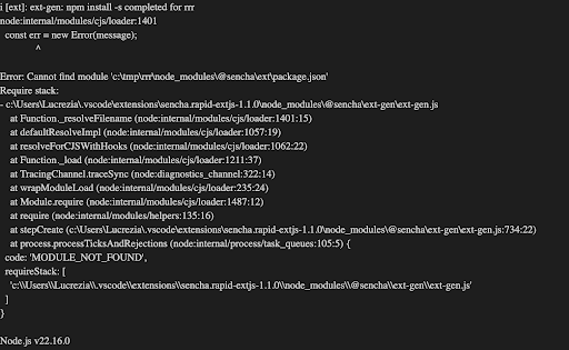 Troubleshooting Error