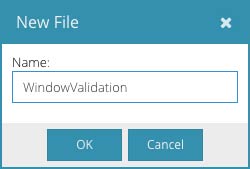 Sencha Studio WindowValidation Test