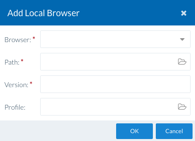 Add a new Local Browser